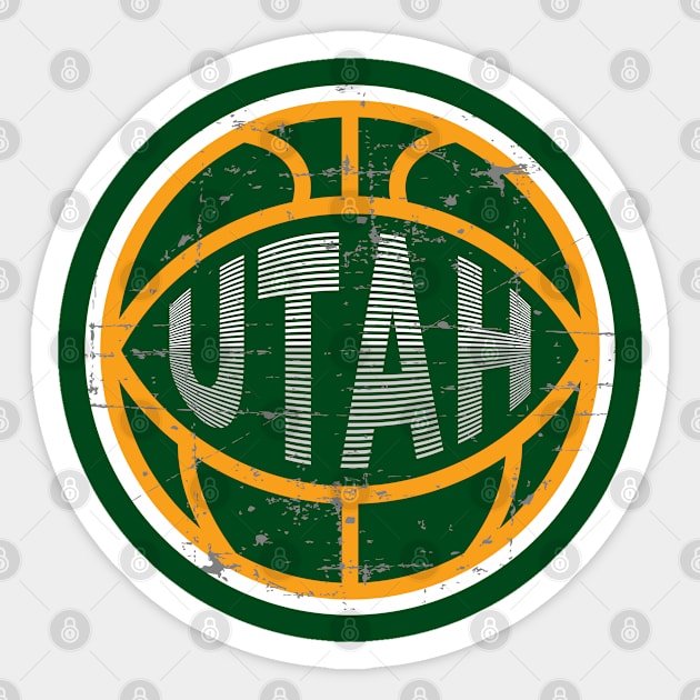 Utah Basketball 2 Sticker by HooPet